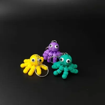 🐙 Pieuvre rigolote flexible – Impression 3D