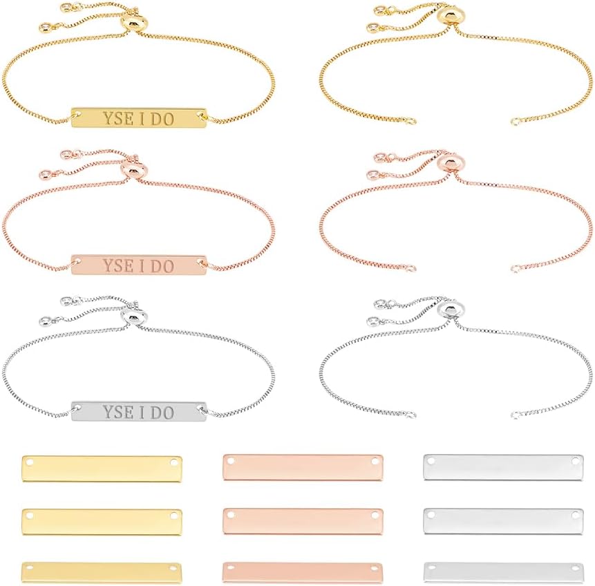 Bracelet coulissant gravable