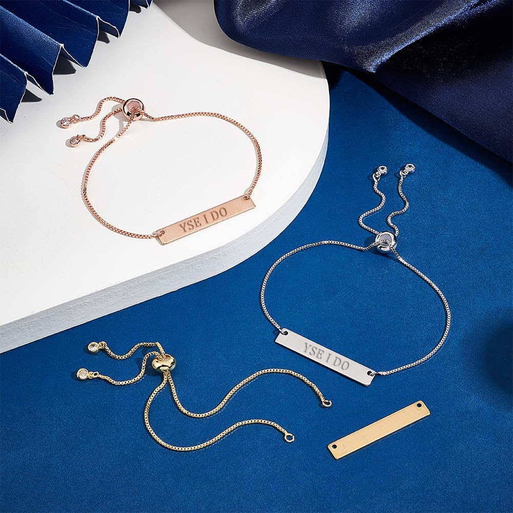 Bracelet coulissant gravable