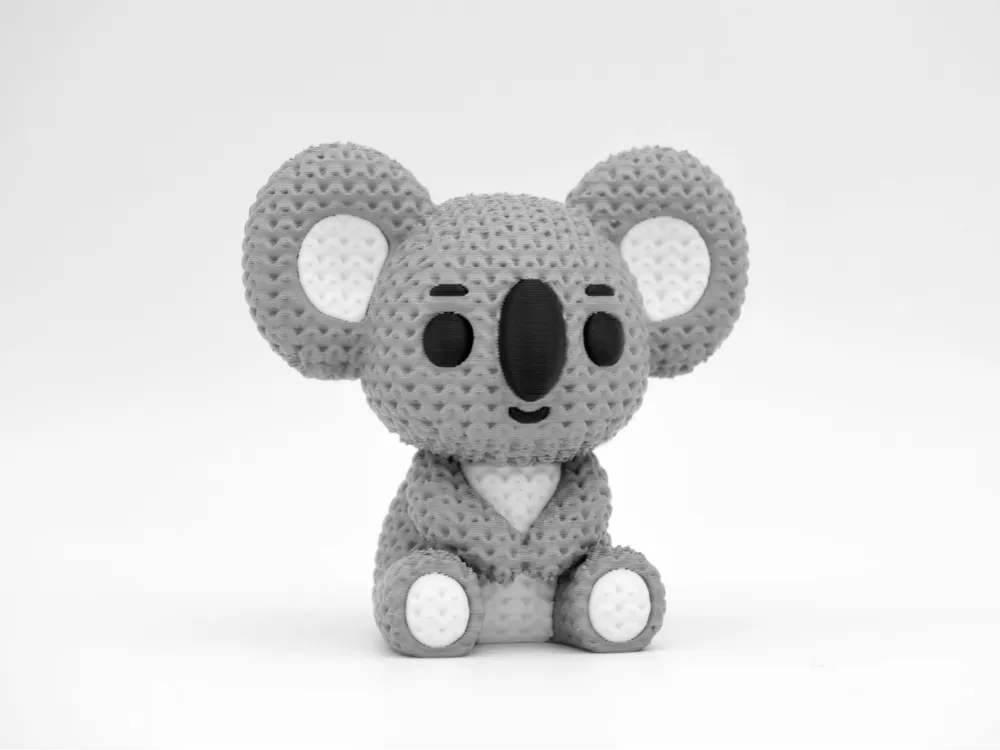 🐨 Koala effet tricot – Impression 3D