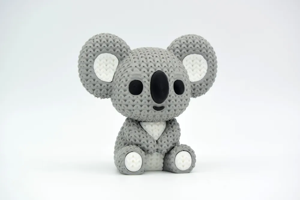 🐨 Koala effet tricot – Impression 3D