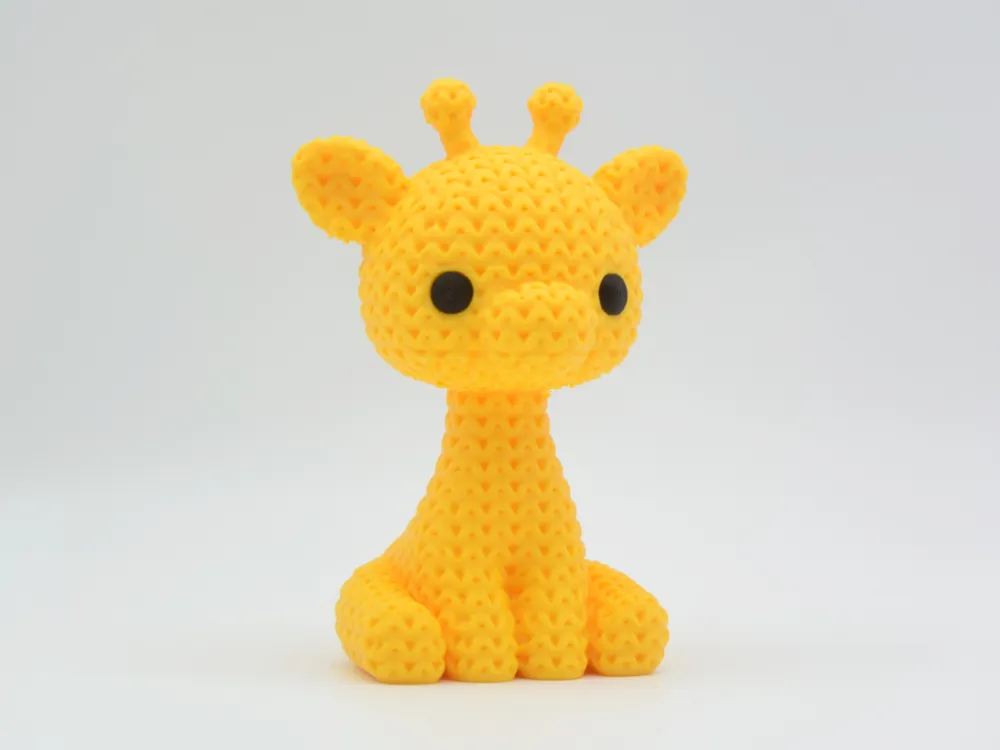 🦒 Girafe effet tricot – Impression 3D