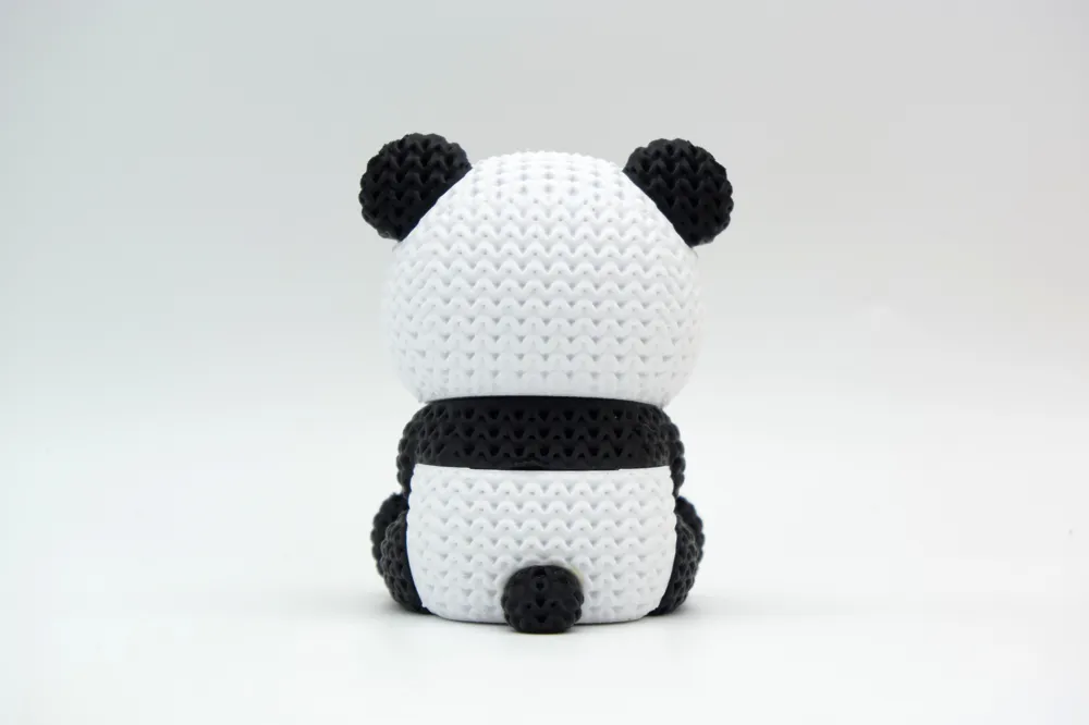 🐼 Panda effet tricot – Impression 3D