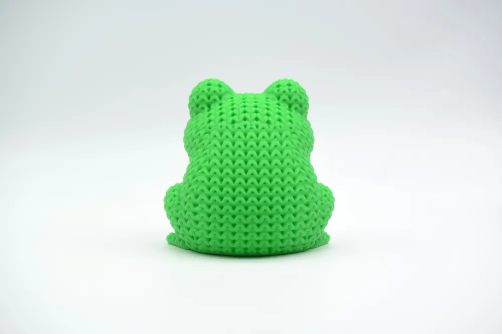 🐸 Grenouille effet tricot – Impression 3D