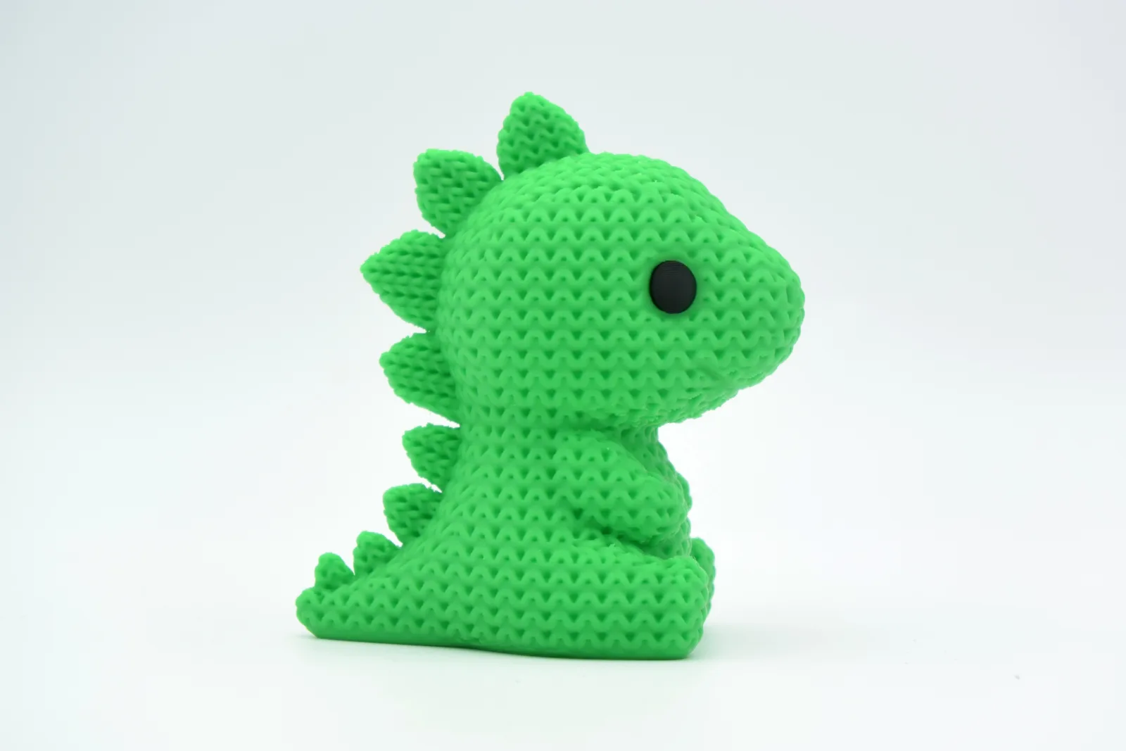 🦕 Stégosaure effet tricot – Impression 3D