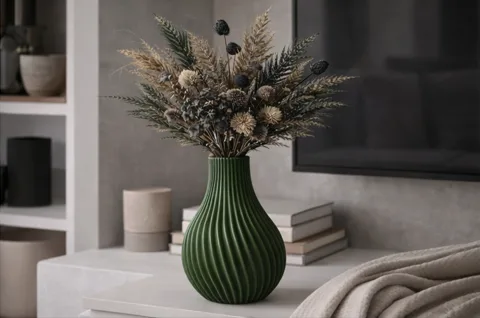 🌿 Vase décoratif moderne – Impression 3D