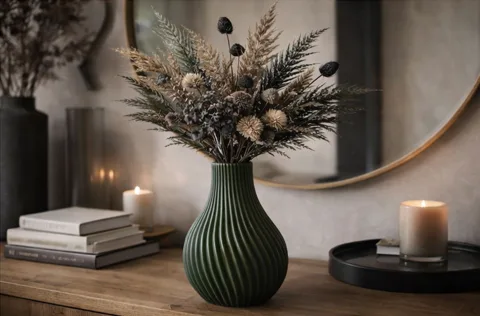 🌿 Vase décoratif moderne – Impression 3D