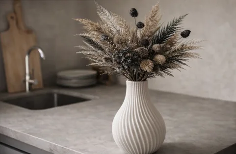 🌿 Vase décoratif moderne – Impression 3D