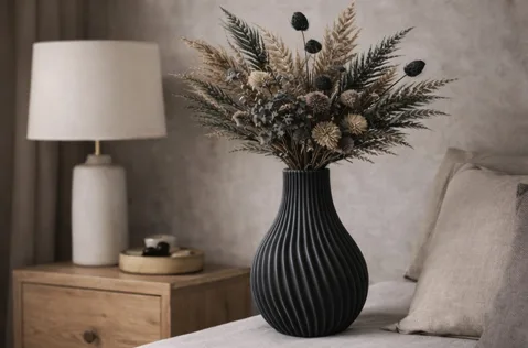 🌿 Vase décoratif moderne – Impression 3D