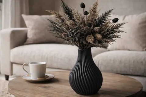 🌿 Vase décoratif moderne – Impression 3D