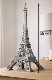 🗼 Tour Eiffel décorative – Impression 3D