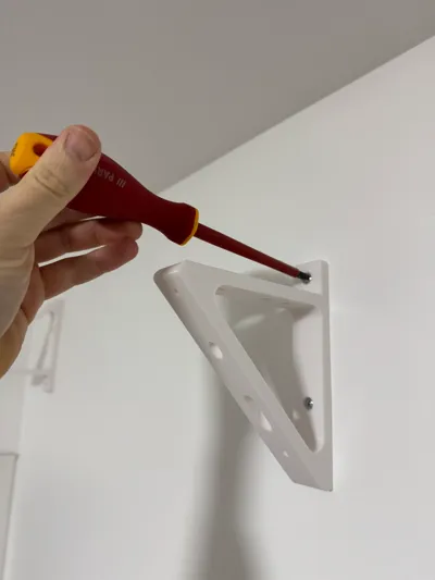 Equerre réversible 45 ou 90 étagère