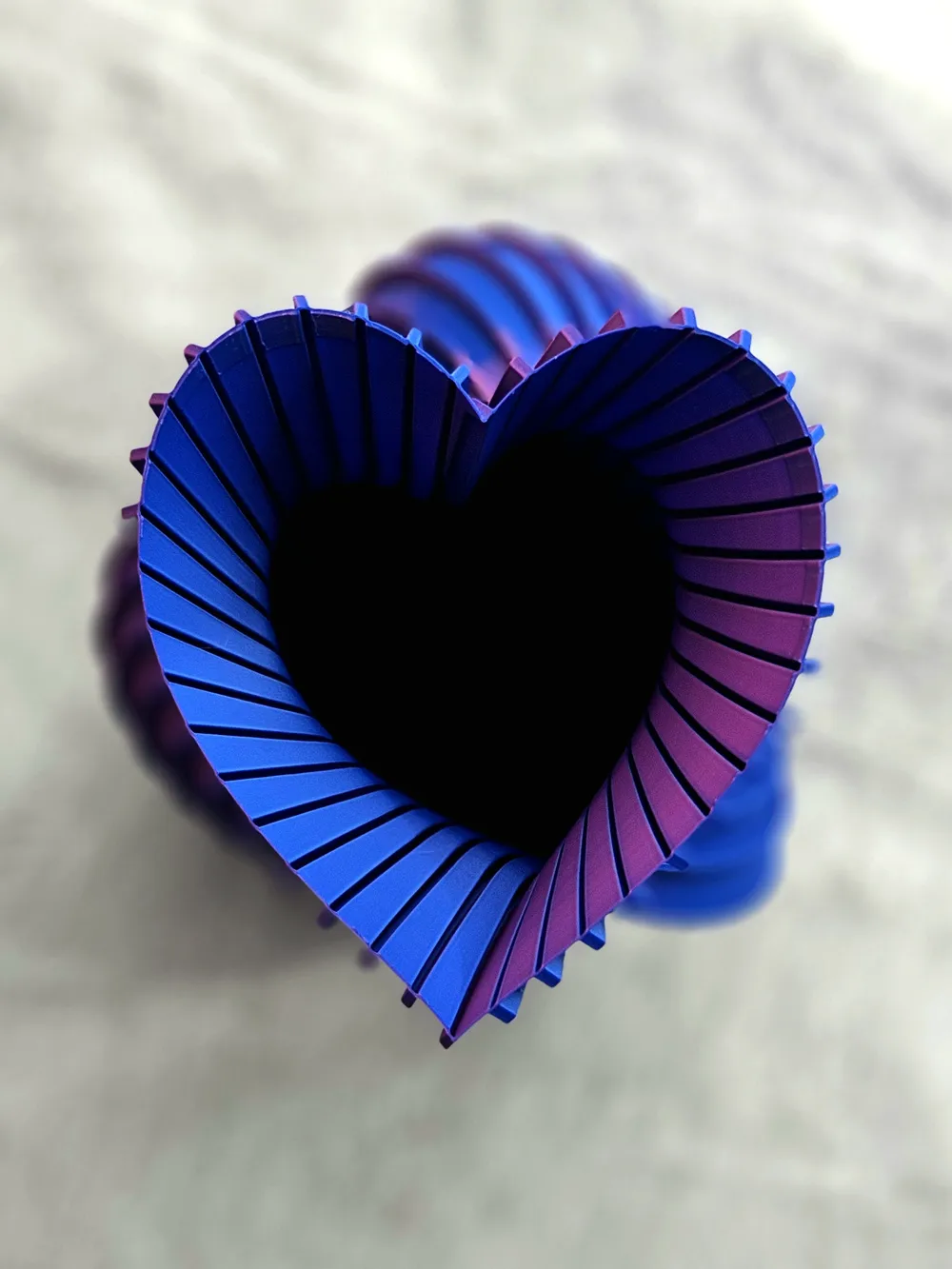 Vase Cœur Design 3D