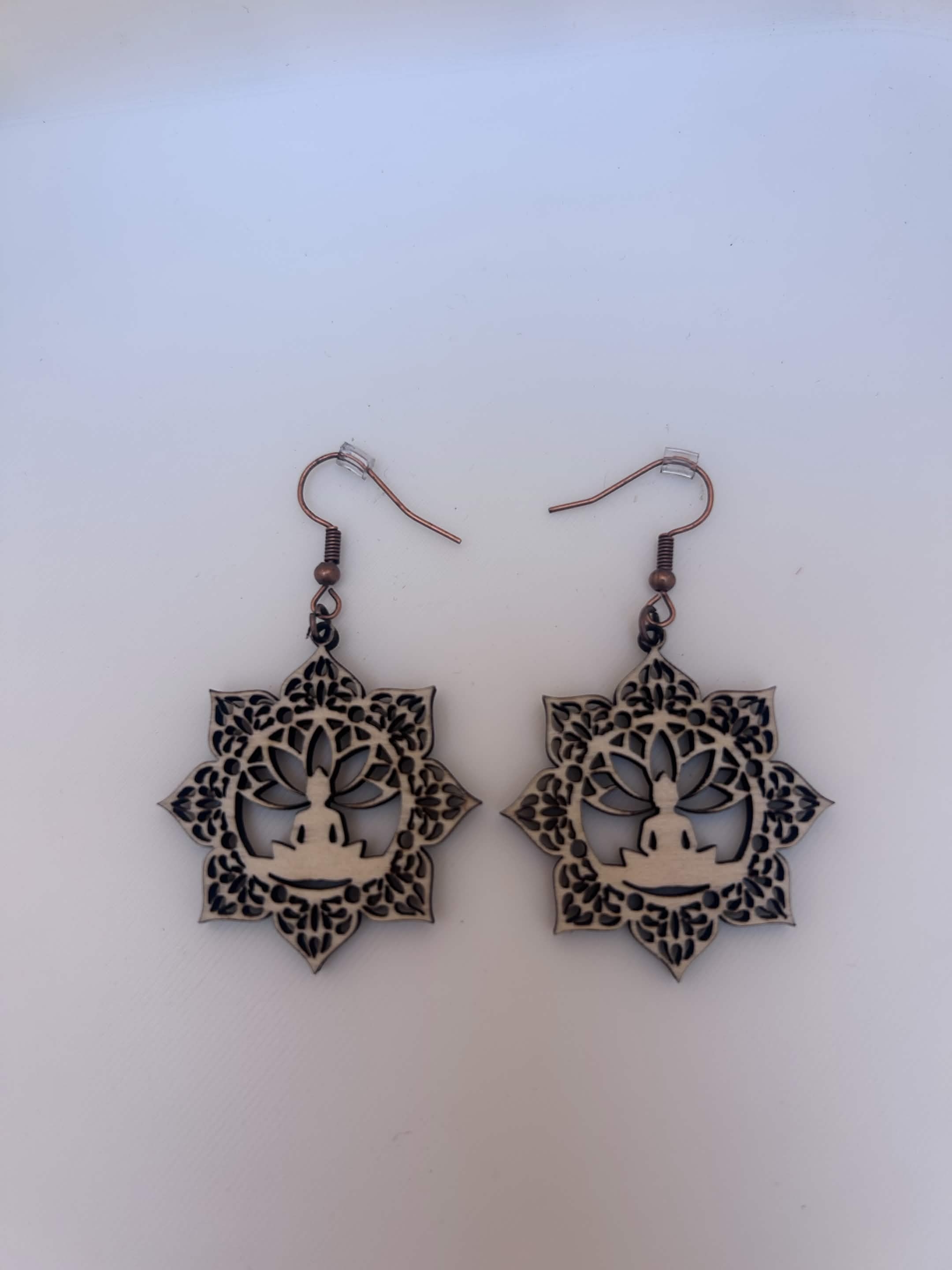 Boucles d'oreilles Lotus Zen – Réf. 2790