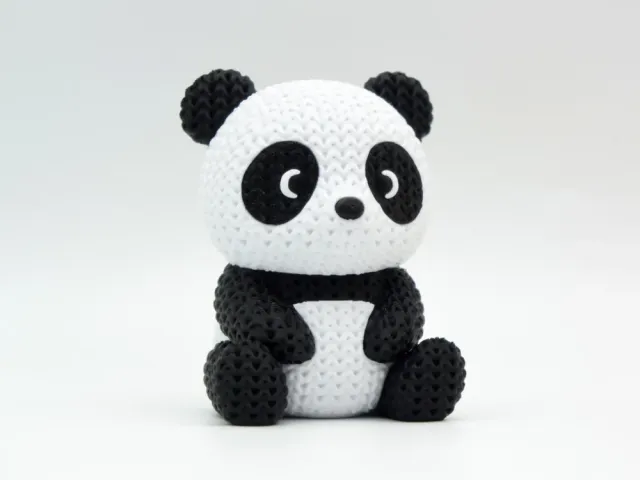 Panda effet tricot – Impression 3D