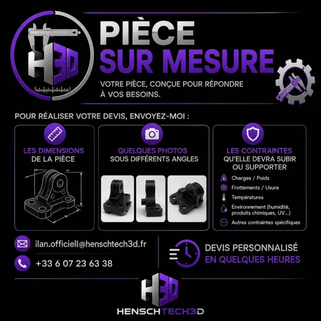 Pièce sur mesure – Étude de votre projet